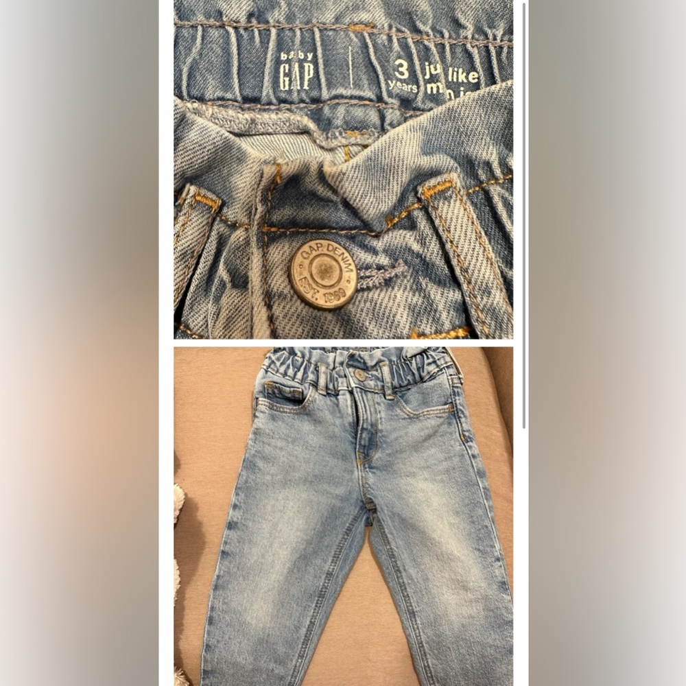 Gap Paperbag Toddler Jeans